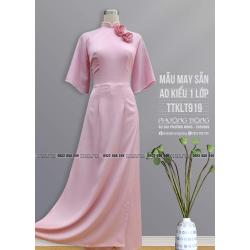 Áo Dài Phom Trẻ Kiểu Truyền Thống TTKLT919